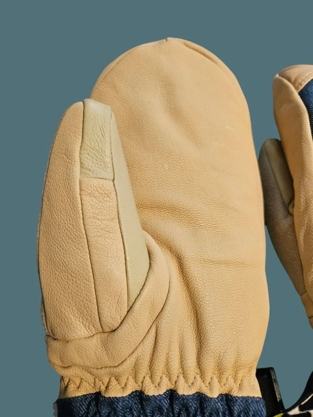 Burton Gore-tex Goatskin & Polyester Women Warmest Mittens Size Large